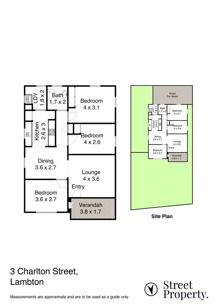 Floorplan of Homely house listing, 3 Charlton Street, Lambton NSW 2299
