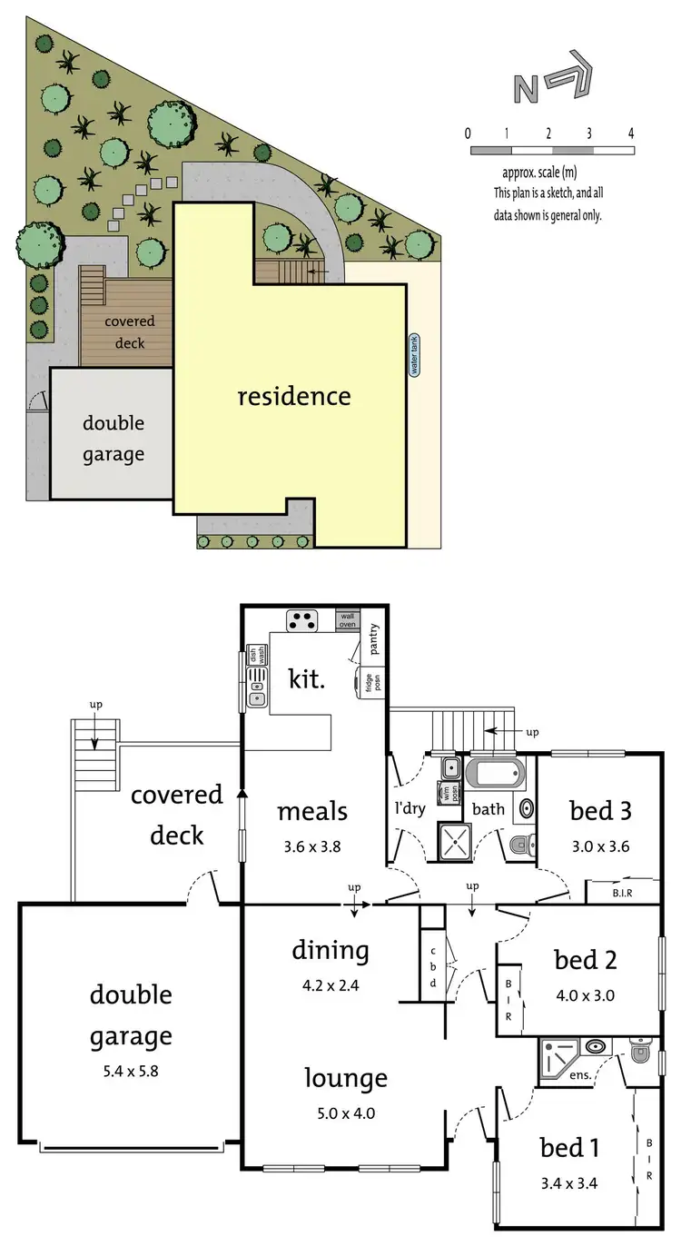 Floorplan of Homely unit listing, 2/56 Devon Drive, Doncaster East VIC 3109