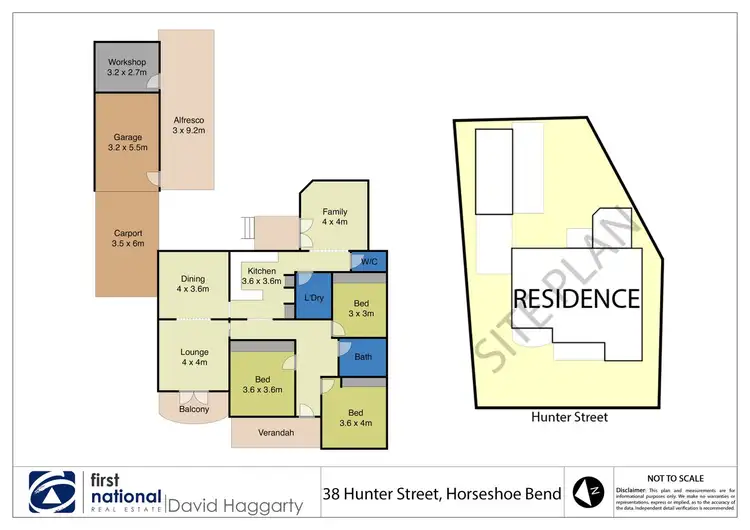 Floorplan of Homely house listing, 38 Hunter Street, Horseshoe Bend NSW 2320