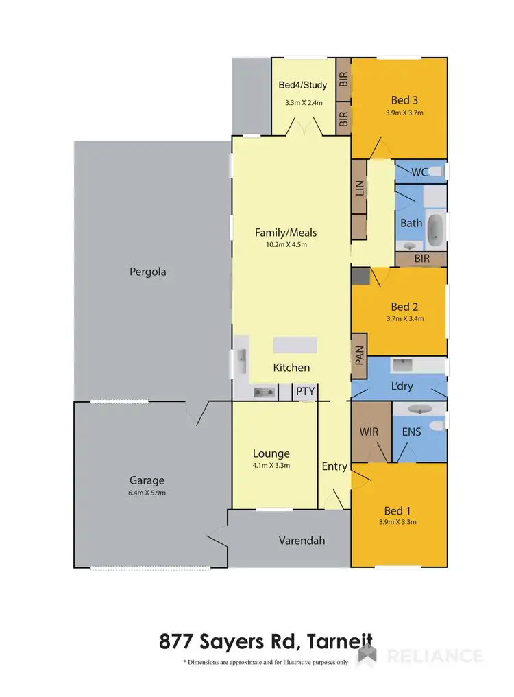 Floorplan of Homely house listing, 877 Sayers Road, Tarneit VIC 3029