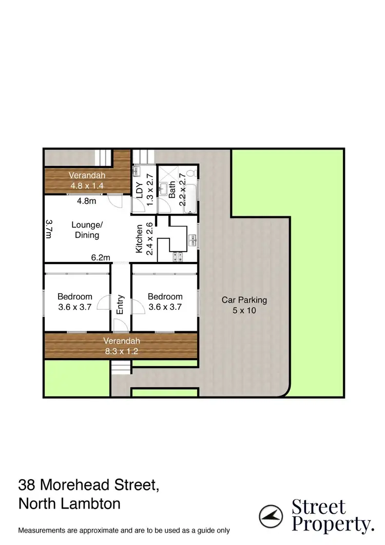Floorplan of Homely house listing, 38 Morehead Street, North Lambton NSW 2299