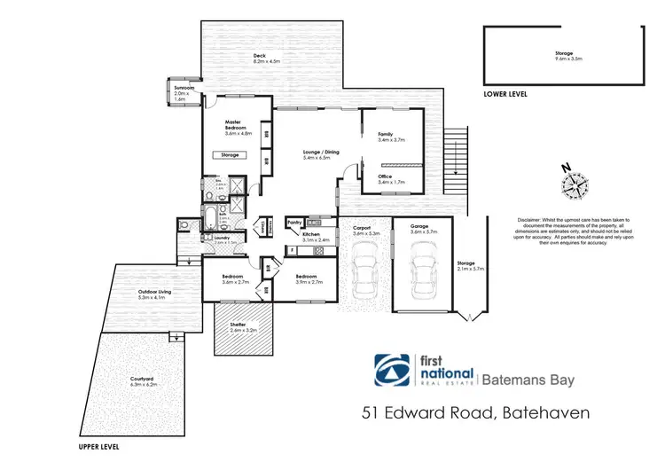 Floorplan of Homely house listing, 51 Edward Road, Batehaven NSW 2536
