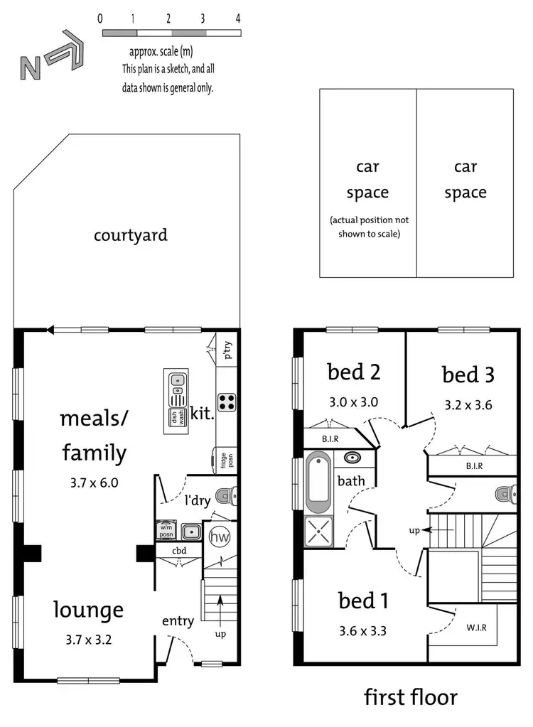 Floorplan of Homely other listing, 1/434 Grimshaw Street, Bundoora VIC 3083