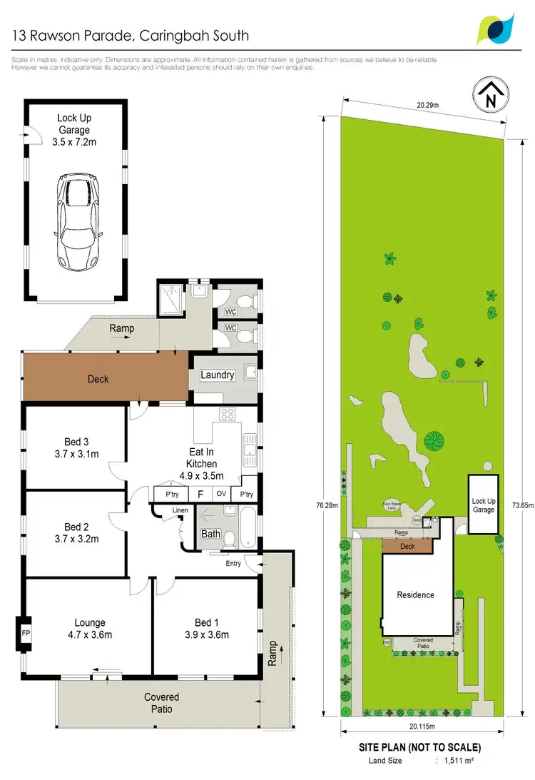 Floorplan of Homely house listing, 13 Rawson Parade, Caringbah South NSW 2229