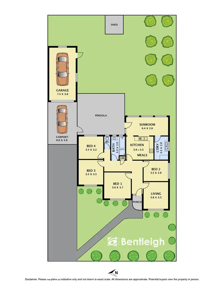 Floorplan of Homely house listing, 55 Truman Street, South Kingsville VIC 3015