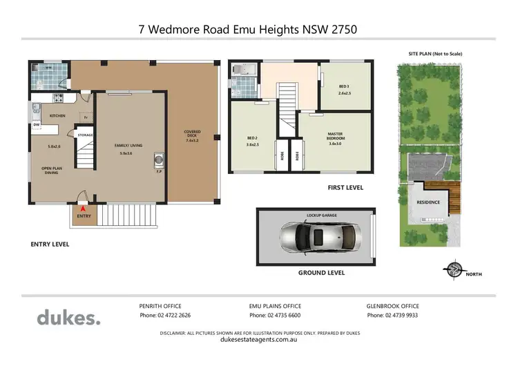 Floorplan of Homely house listing, 7 Wedmore Road, Emu Heights NSW 2750