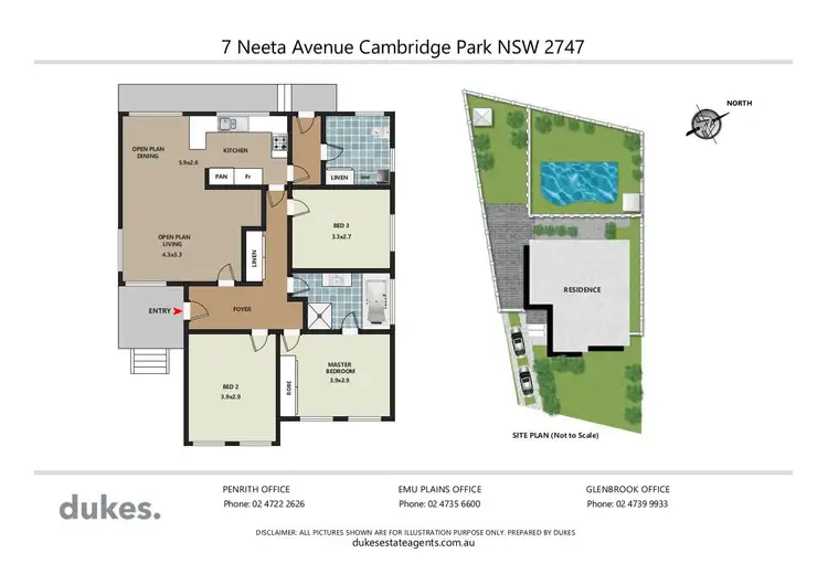 Floorplan of Homely house listing, 7 Neeta Avenue, Cambridge Park NSW 2747