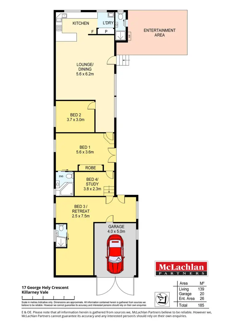 Floorplan of Homely house listing, 17 George Hely Crescent, Killarney Vale NSW 2261