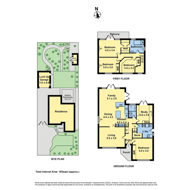 Floorplan of Homely house listing, 58 Ida Street, Niddrie VIC 3042