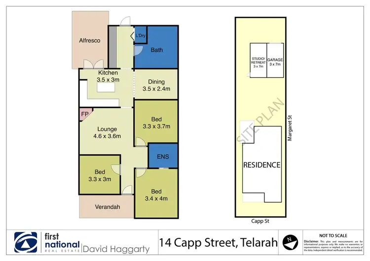 Floorplan of Homely house listing, 14 Capp Street, Telarah NSW 2320