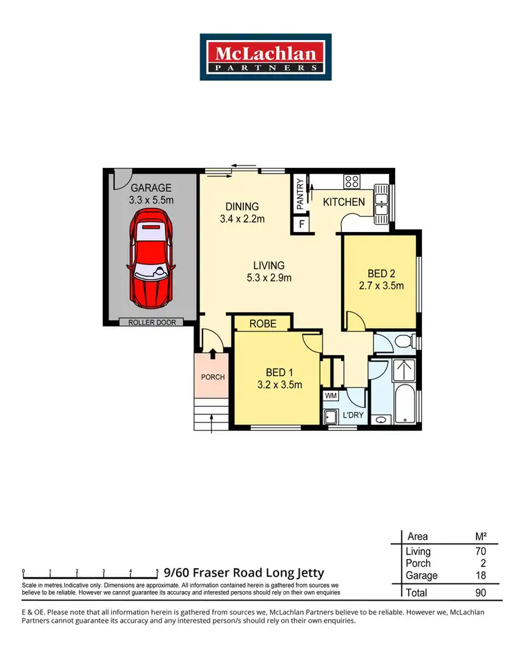 Floorplan of Homely villa listing, 9/60 Fraser Road, Long Jetty NSW 2261