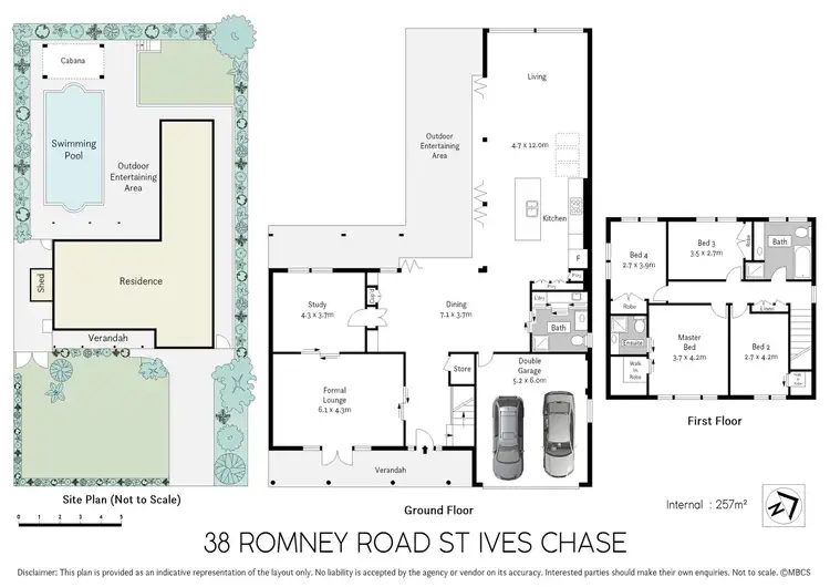 Floorplan of Homely house listing, 38 Romney Road, St Ives NSW 2075
