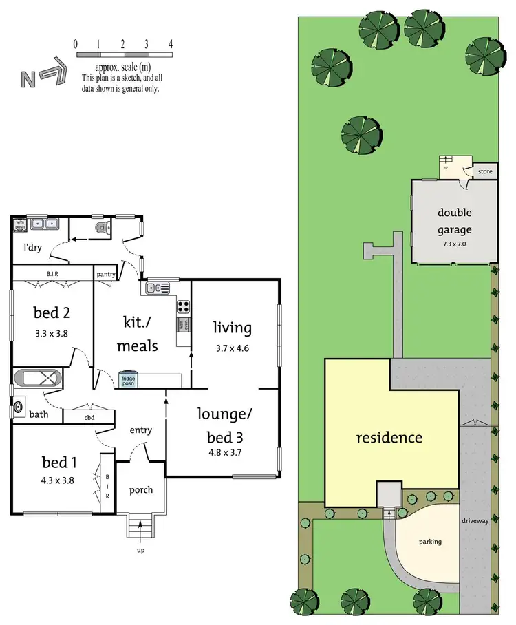 Floorplan of Homely house listing, 12 Haig Street, Box Hill South VIC 3128