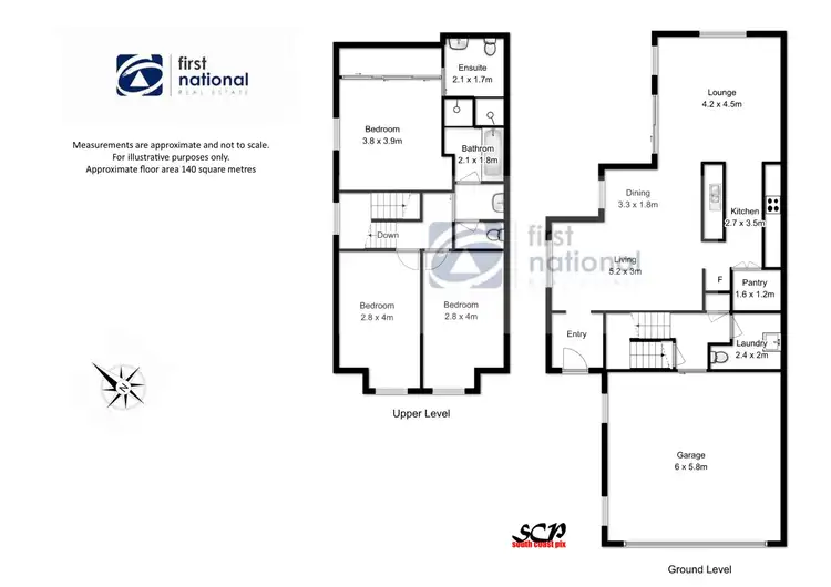 Floorplan of Homely semi-detached listing, 19a Johnson Place, Surf Beach NSW 2536