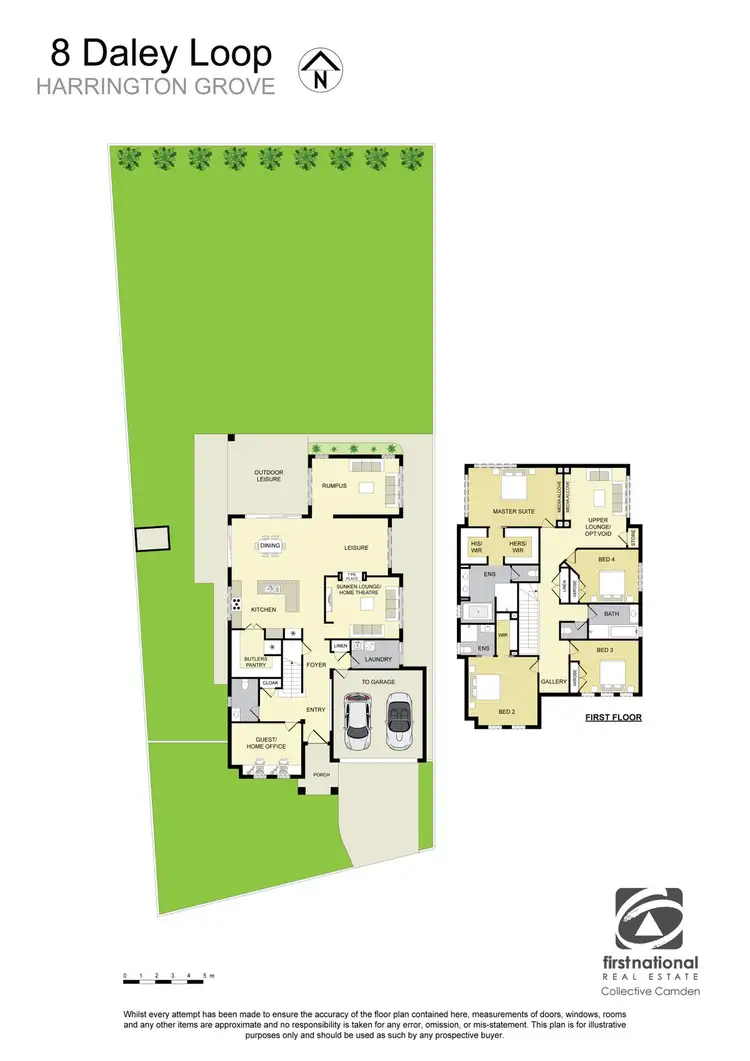 Floorplan of Homely house listing, 8 Daley Loop, Harrington Park NSW 2567