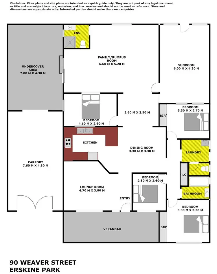 Floorplan of Homely house listing, Address available on request