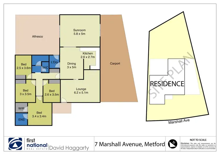 Floorplan of Homely house listing, 7 Marshall Avenue, Metford NSW 2323