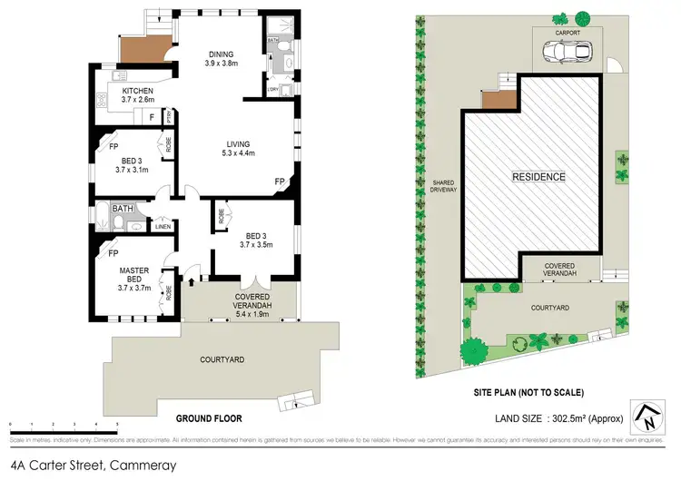Floorplan of Homely house listing, 4A Carter Street, Cammeray NSW 2062