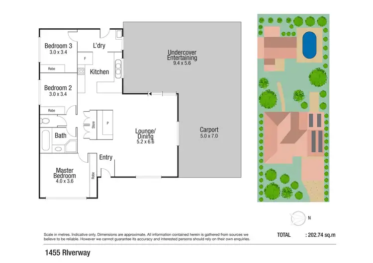 Floorplan of Homely house listing, 1455 Riverway Drive, Kelso QLD 4815
