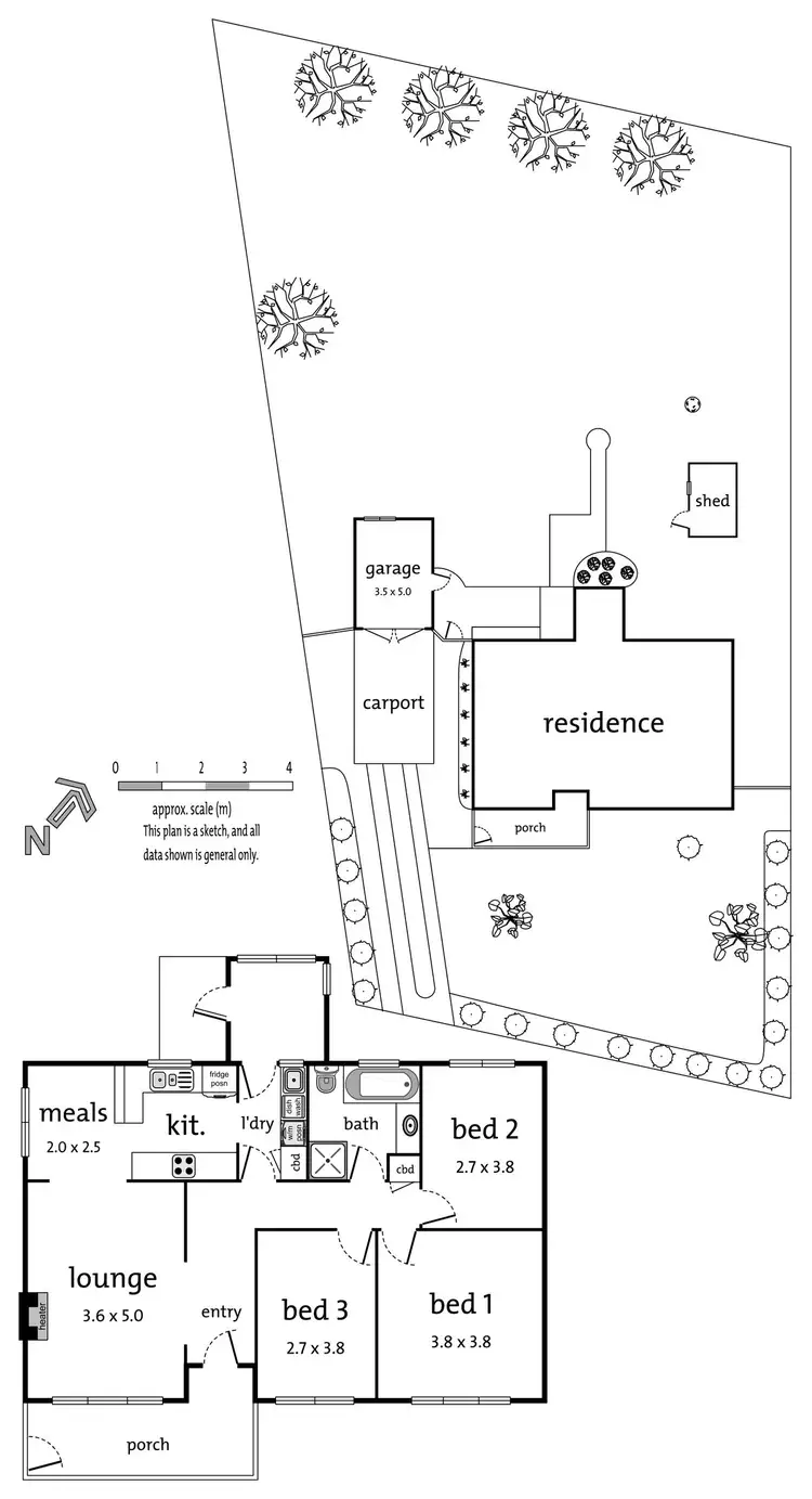 Floorplan of Homely house listing, 1 Frank Street, Vermont VIC 3133