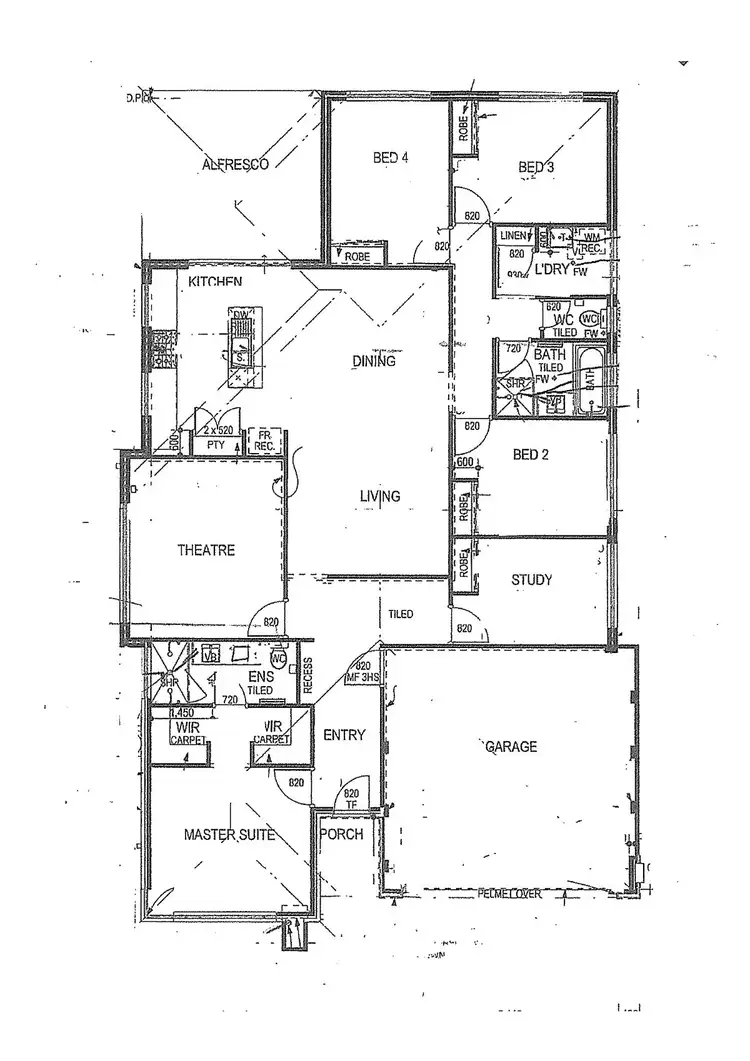 Floorplan of Homely house listing, 22 Aquamarine Parade, Karnup WA 6176