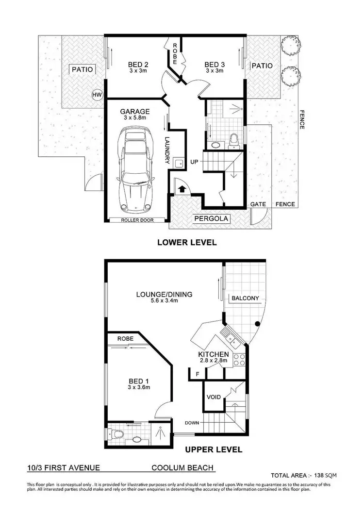Floorplan of Homely unit listing, 10/3-5 First Avenue, Coolum Beach QLD 4573