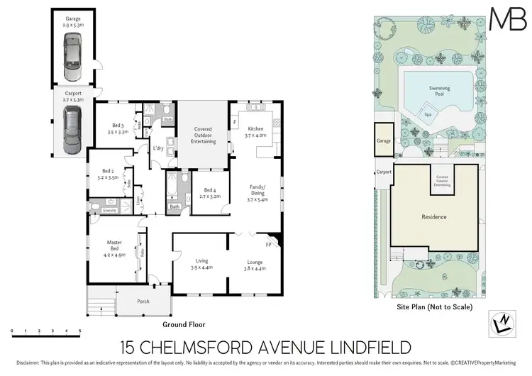 Floorplan of Homely house listing, 15 Chelmsford Avenue, Lindfield NSW 2070