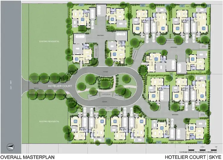 Floorplan of Homely townhouse listing, 9/38A Lily Way, Skye VIC 3977