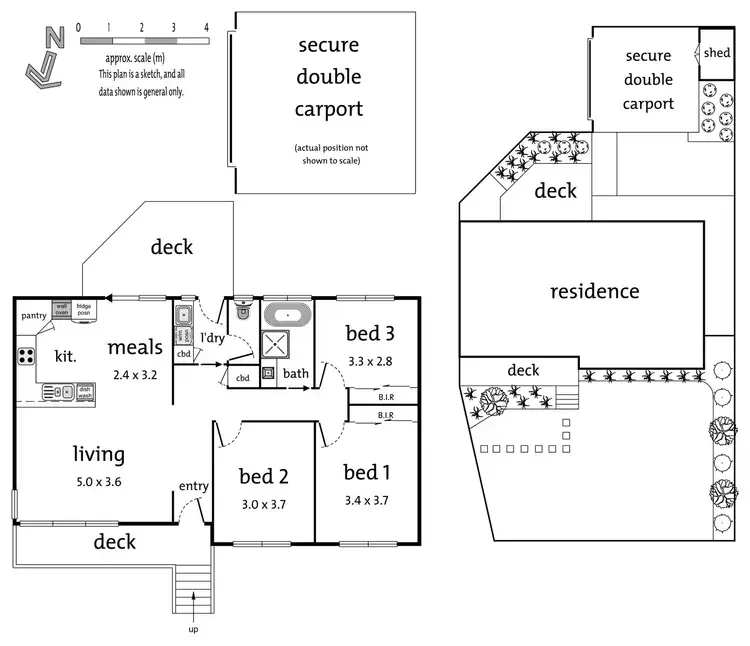 Floorplan of Homely house listing, 7 Glen Dhu Road, Kilsyth VIC 3137