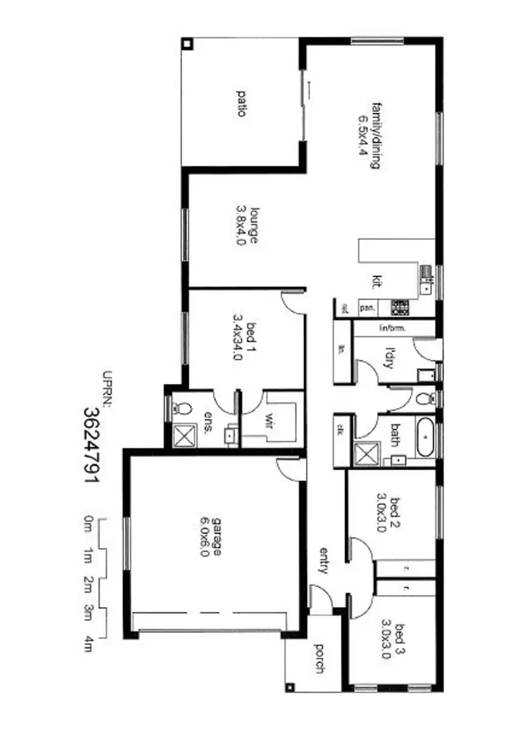 Floorplan of Homely house listing, Address available on request