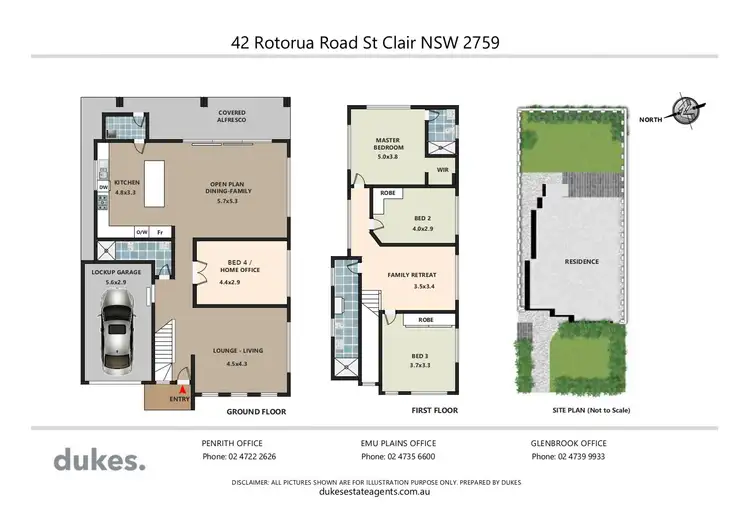 Floorplan of Homely house listing, 42 Rotorua Road, St Clair NSW 2759