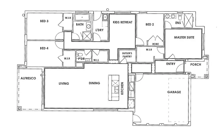 Floorplan of Homely house listing, 17 Lexington Crescent, Officer VIC 3809