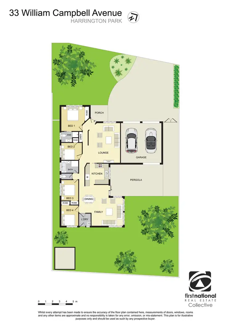 Floorplan of Homely house listing, 33 William Campbell Avenue, Harrington Park NSW 2567