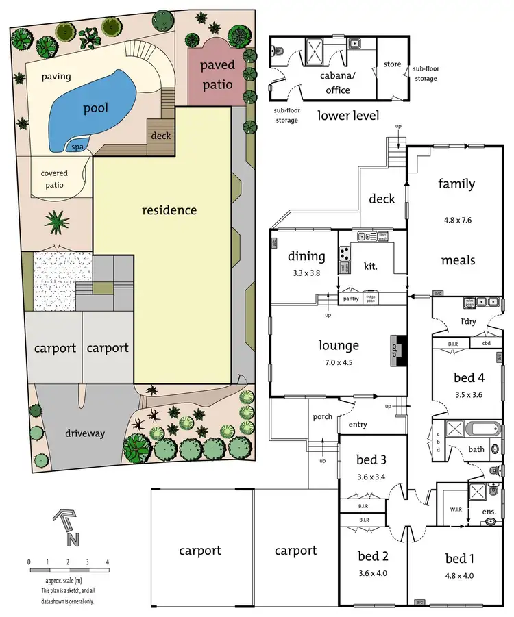 Floorplan of Homely house listing, 3 Howell Close, Doncaster East VIC 3109