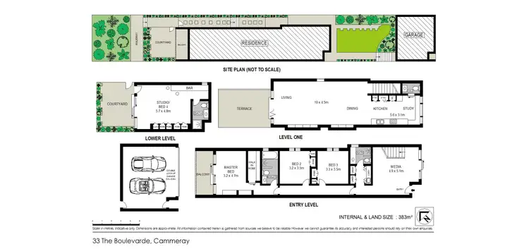 Floorplan of Homely house listing, 33 The Boulevarde *Entry via Orissa Lane*, Cammeray NSW 2062