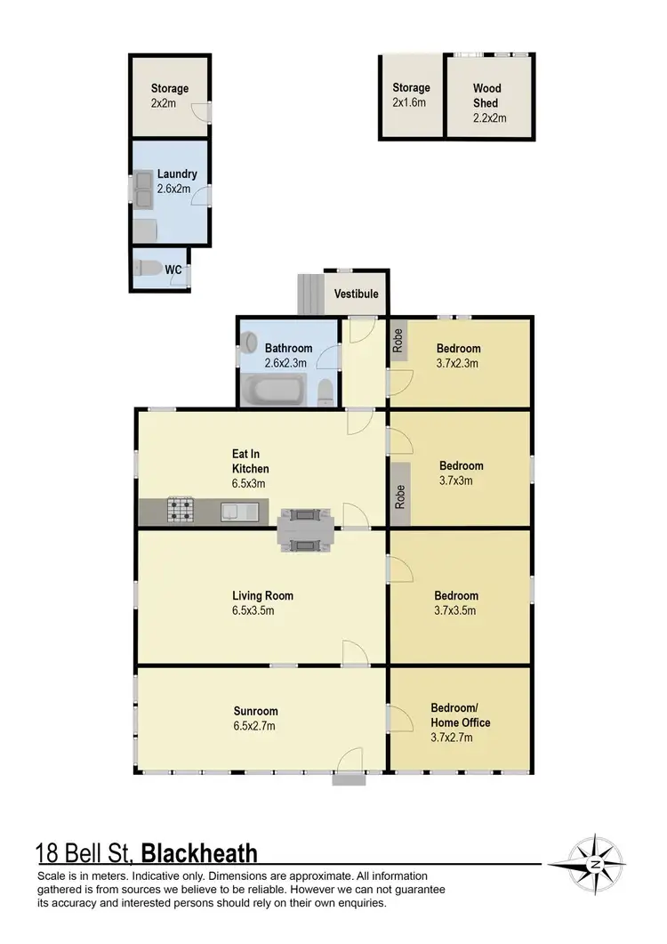Floorplan of Homely house listing, 18 Bell Street, Blackheath NSW 2785