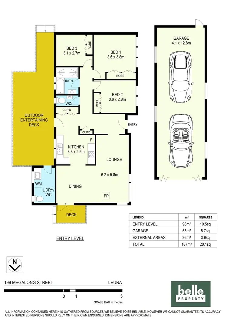 Floorplan of Homely house listing, 199 Megalong Street, Leura NSW 2780