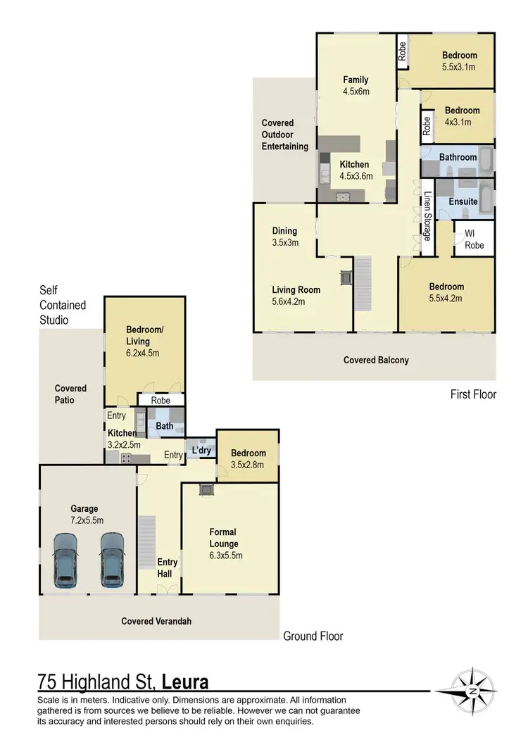 Floorplan of Homely house listing, 75 Highland Street, Leura NSW 2780