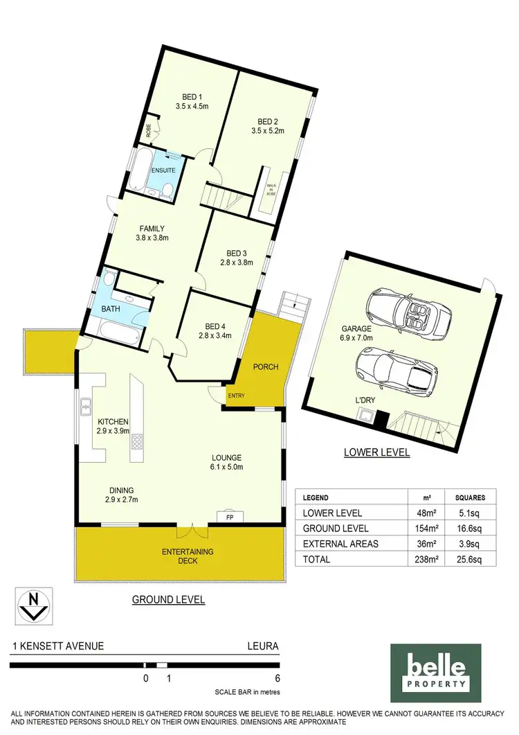 Floorplan of Homely house listing, 1 Kensett Avenue, Leura NSW 2780