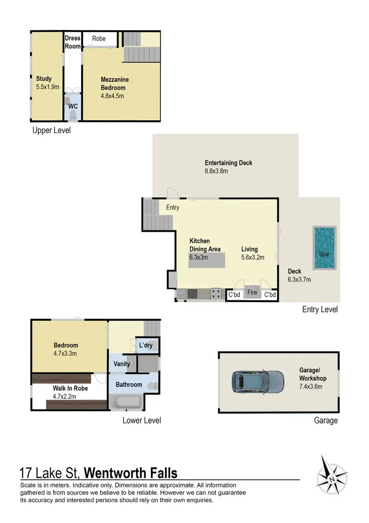Floorplan of Homely house listing, 17 Lake Street, Wentworth Falls NSW 2782