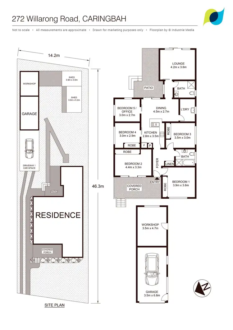 Floorplan of Homely house listing, 272 Willarong Road, Caringbah South NSW 2229