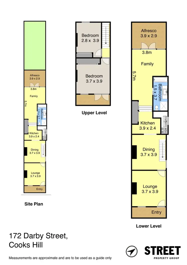 Floorplan of Homely house listing, 172 Darby Street, Cooks Hill NSW 2300