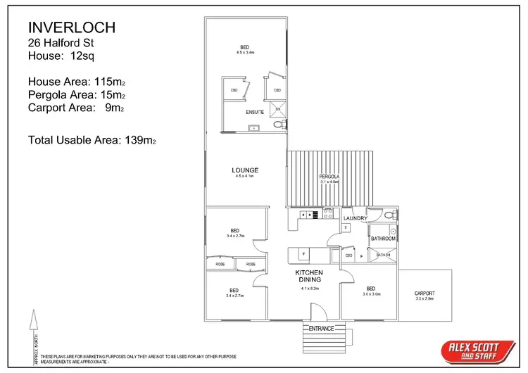 Floorplan of Homely house listing, 26 Halford Street, Inverloch VIC 3996