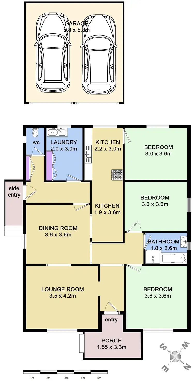Floorplan of Homely house listing, 195 Dudley Road, Whitebridge NSW 2290