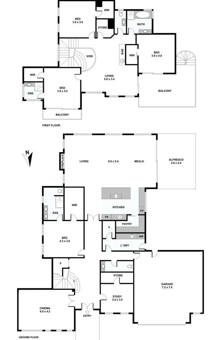 Floorplan of Homely house listing, 24 Brookglen Boulevard, Cairnlea VIC 3023