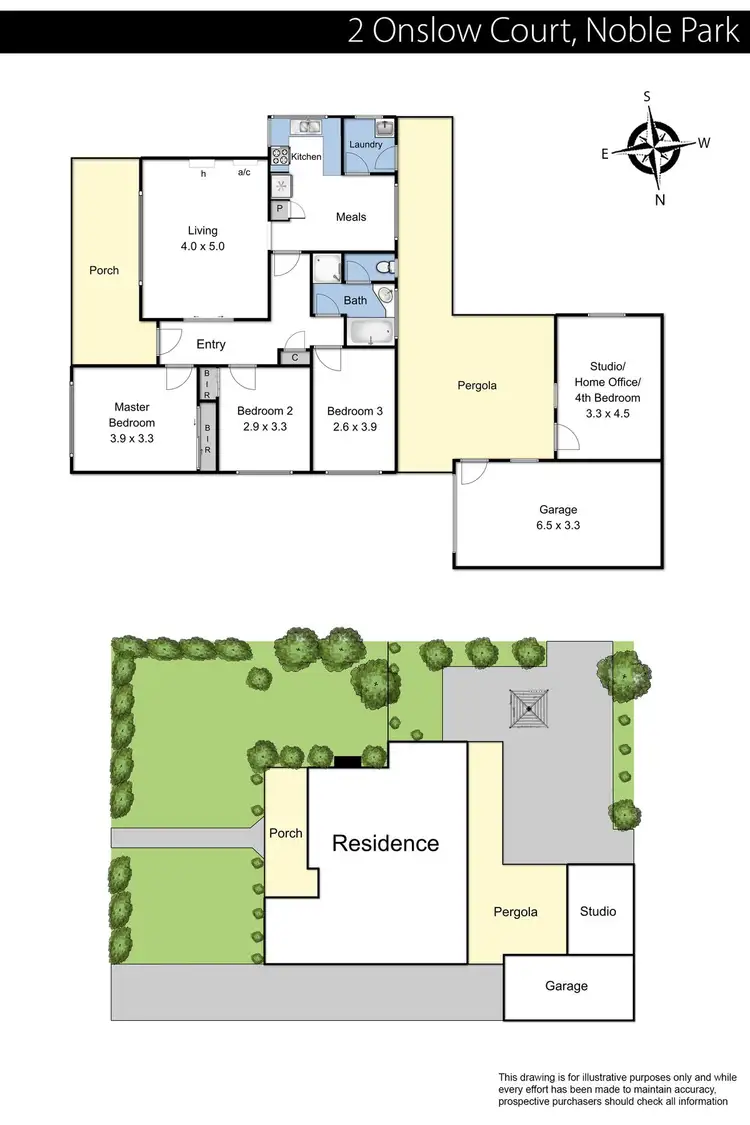 Floorplan of Homely house listing, 2 Onslow Court, Noble Park VIC 3174