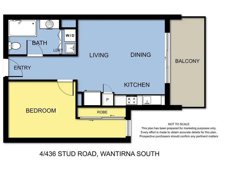 Floorplan of Homely apartment listing, G04/436 Stud Road, Wantirna South VIC 3152