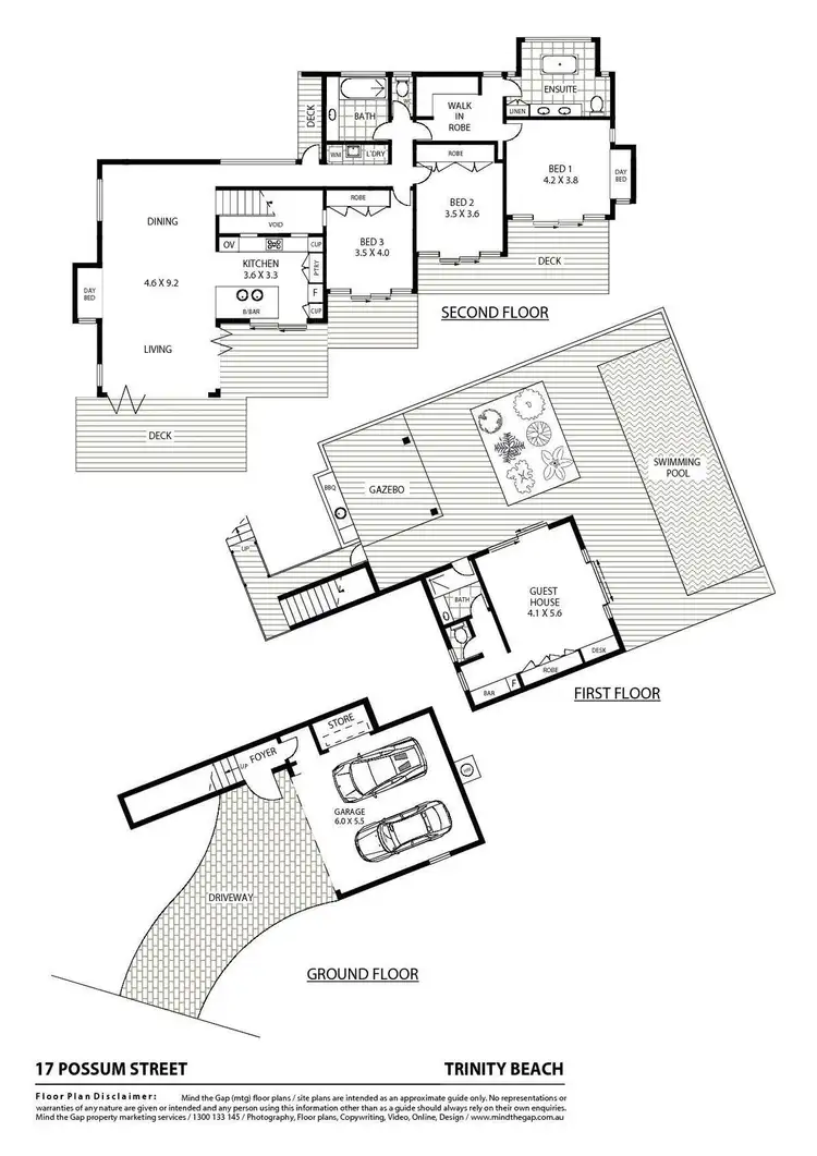 Floorplan of Homely house listing, 17 Possum Street, Trinity Beach QLD 4879