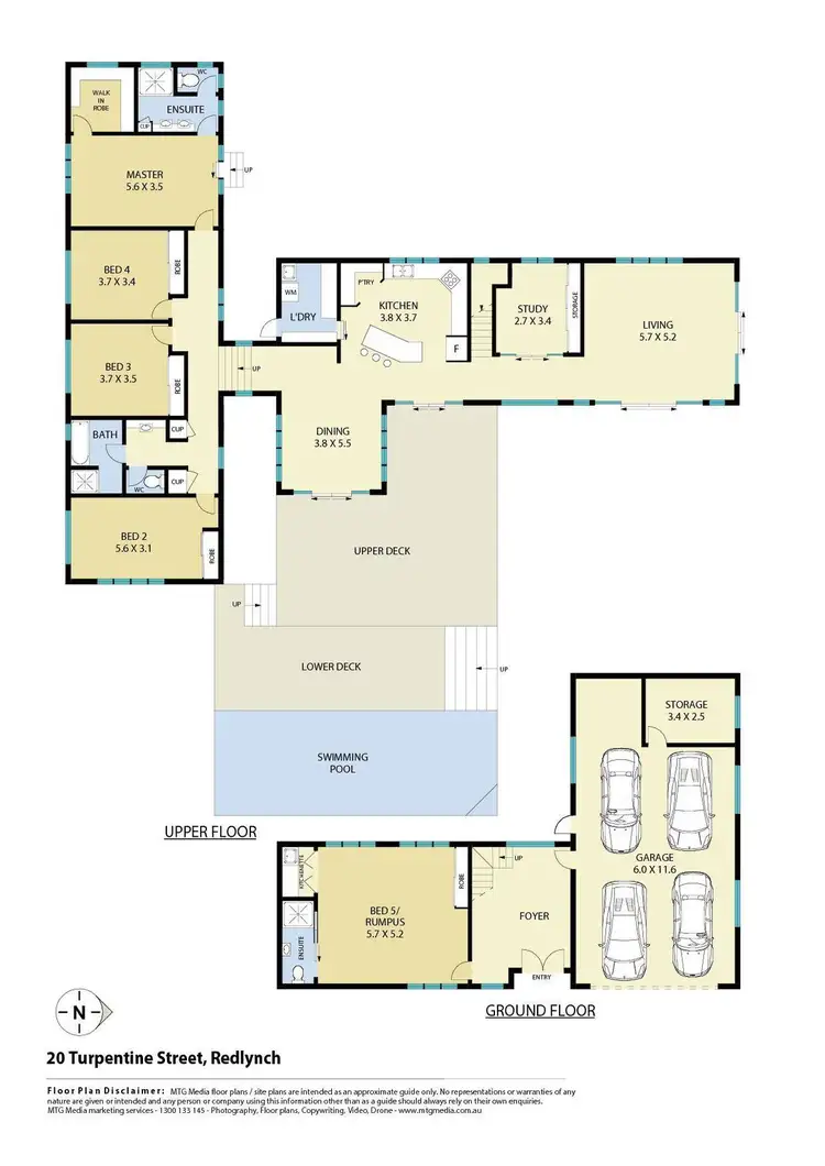 Floorplan of Homely house listing, 20 Turpentine Street, Redlynch QLD 4870
