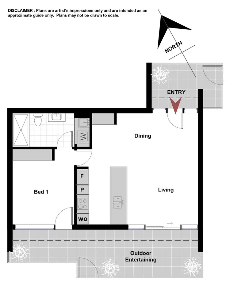 Floorplan of Homely apartment listing, 31/23 State Circle, Forrest ACT 2603